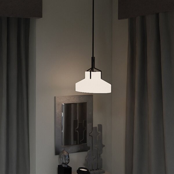 Quoizel QZ-BRECKEN-2P-OZ-ABG - Полилей BRECKEN 2xE27/60W/230V черен/мраморен декор