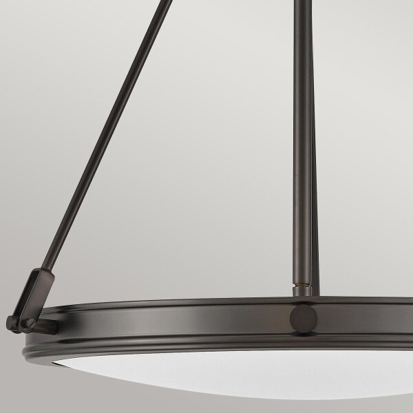 Hinkley HK-COLLIER-P-BX - Полилей с верига COLLIER 4xE14/40W/230V Ø 54,3 cm