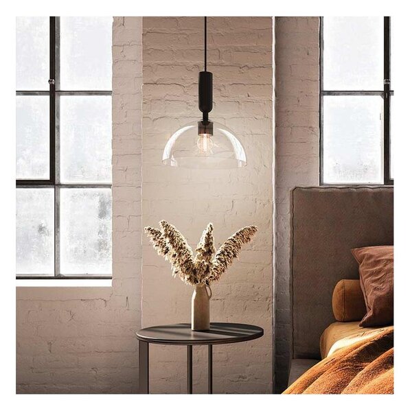 Alora Mood ALM-JUDE-P-MB-CL - Полилей на тръба JUDE 1xE27/60W/230V черен