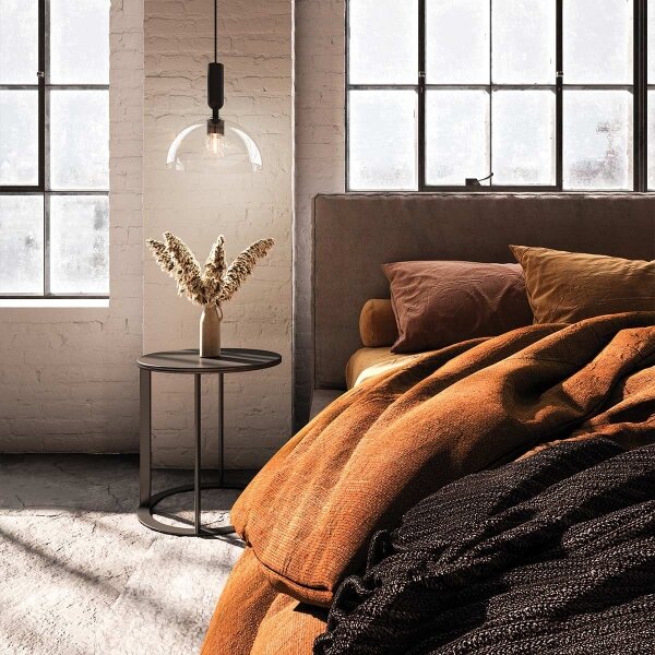 Alora Mood ALM-JUDE-P-MB-CL - Полилей на тръба JUDE 1xE27/60W/230V черен