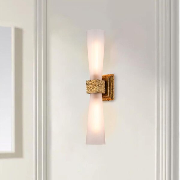 Elstead KRISTY-2WB-DG-OPAL-LED Осветително тяло за баня KRISTY 2xG9/4W/230V IP44 медно
