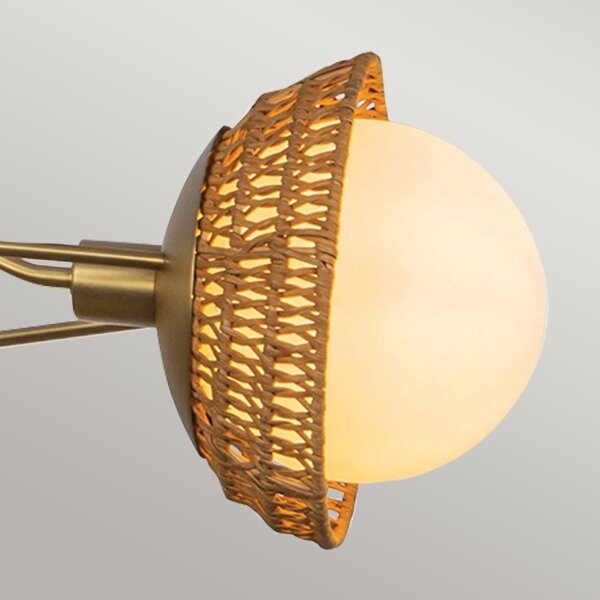 Alora Mood ALM-PERTH3-GD - Полилей на тръба PERTH 3xE14/40W/230V златен