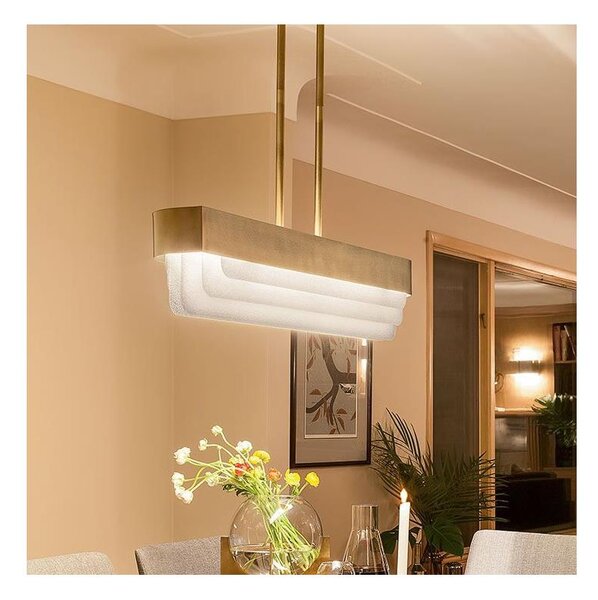 Kichler KL-SERENE-LED-LP-92-NBR - LED полилей на тръба SERENE LED/40W/230V златен