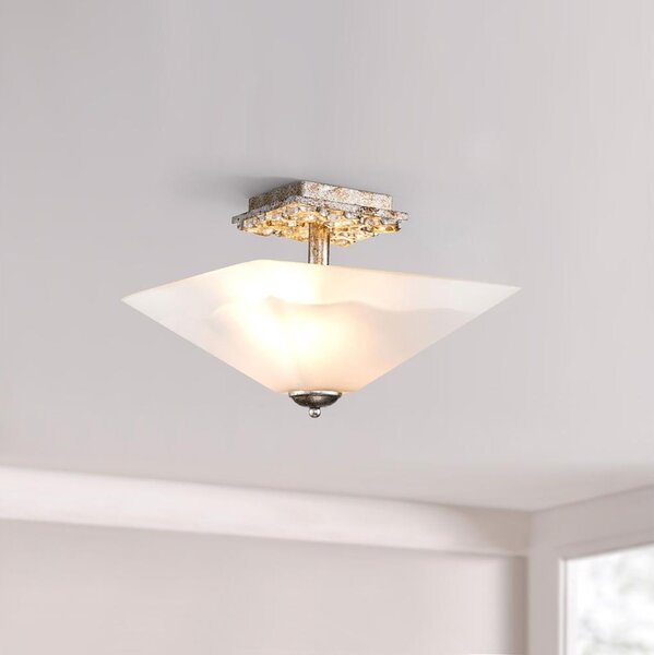 Flambeau STAR-F-S-DS - Плафон STAR 2xE27/40W/230V, златист