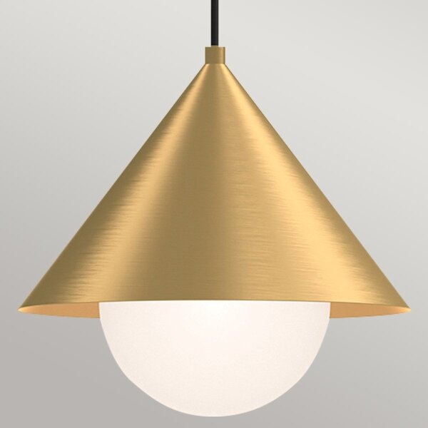Alora Mood ALM-REMYCK-P-GD -Полилей на кабел REMYCK 1xE27/60W/230V pr.34,3cm златен