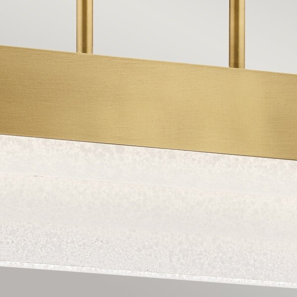 Kichler KL-SERENE-LED-LP-92-NBR - LED полилей на тръба SERENE LED/40W/230V златен