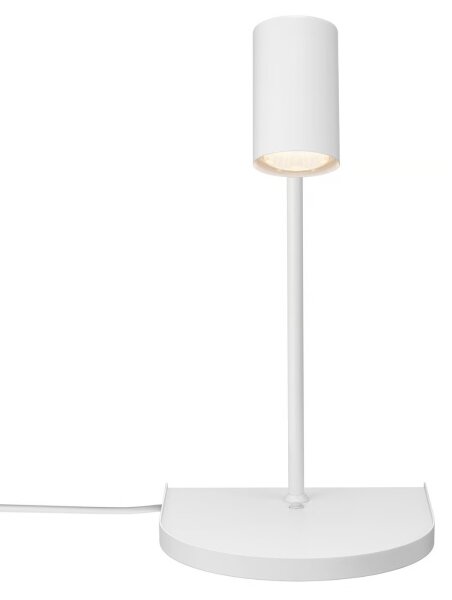 Nordlux - Стенна лампа с полица CODY 1xGU10/15W/230V бяла