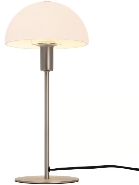 Nordlux - Настолна лампа ELLEN ELLEN 1xE14/40W/230V матов хром/бяла