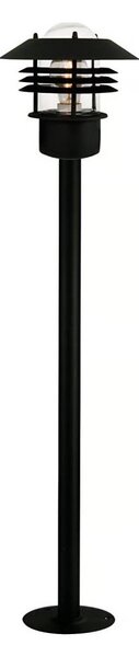 Nordlux - Външна лампа VEJERS 1xE27/60W/230V IP54 черна 92 см
