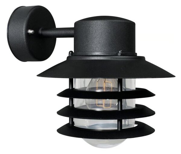 Nordlux - Външно стенно осветително тяло VEJERS 1xE27/60W/230V IP54 черно