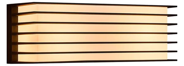 Nordlux - Външно стенно осветително тяло FLUCTUS 2xE27/15W/230V IP44