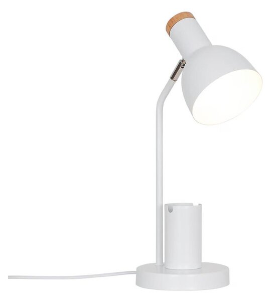 Nordlux - настолна лампа DEVONE 1xE27/15W/230V бяла