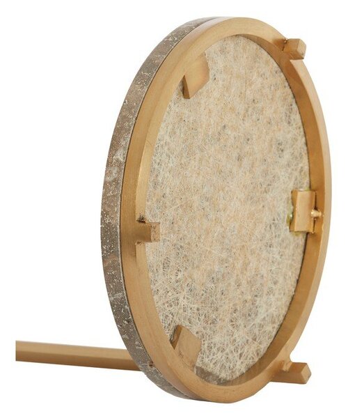 Кръгла странична масичка с мраморна плоча ø 26 cm Leda – Light & Living