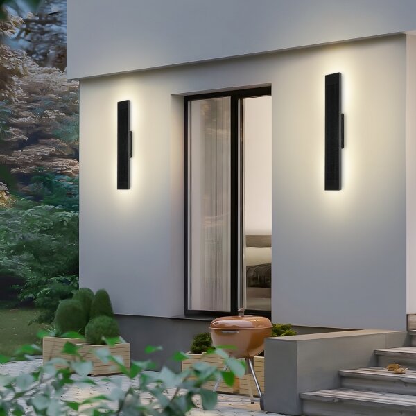 Brilagi - Соларна LED стенна лампа SUN LED/4W/230V 60 cm 4000 mAh IP44