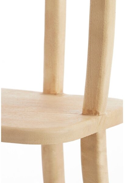Стелаж от масивно манго в светло естествен цвят 53x175x40 cm Lowe – Light & Living