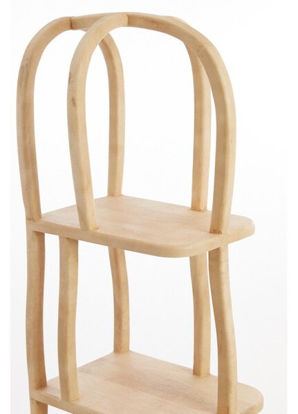 Стелаж от масивно манго в светло естествен цвят 53x175x40 cm Lowe – Light & Living
