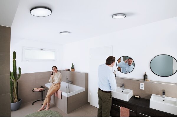 Osram - Димируемо таванно осветително тяло за баня SMART+ DISC LED/18W/230V IP44 Wi-Fi