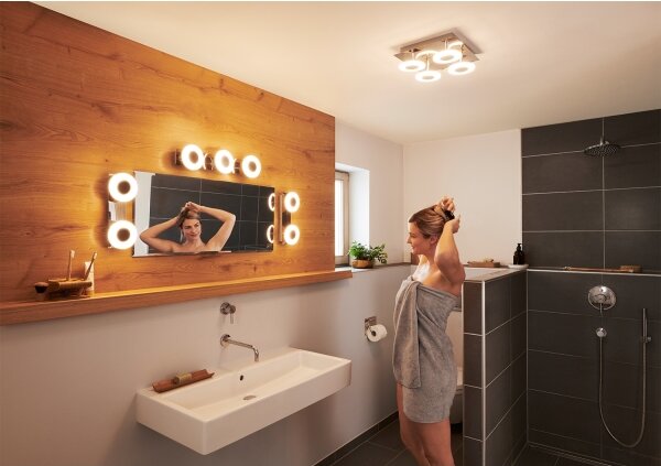 Osram - Димируемо осветително тяло за баня SMART+ WAVE LED/24W/230V IP44 Wi-Fi