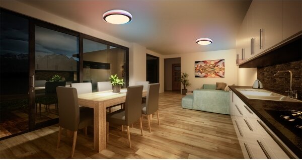 Osram - LED RGBW димируемо таванно осветително тяло SMART+ MAGIC LED/38W/230V Wi-Fi