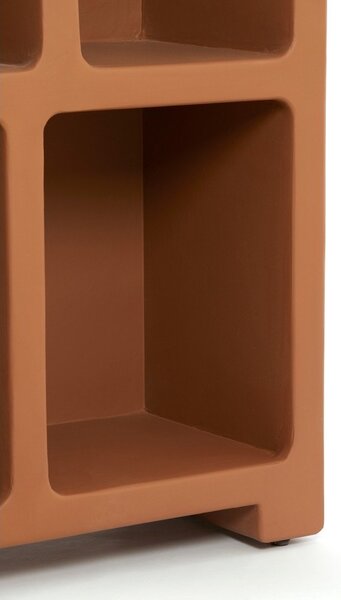 Теракотен стелаж 110x190x35 cm Nahua – Light & Living
