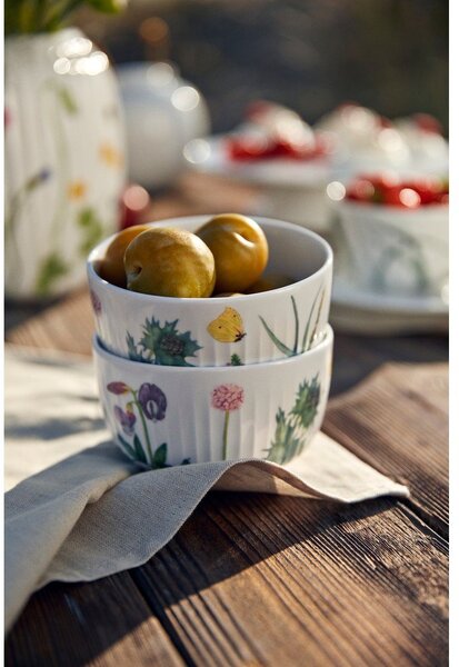 Бяла порцеланова купичка за супа 600 ml Hammershøi Summer – Kähler Design