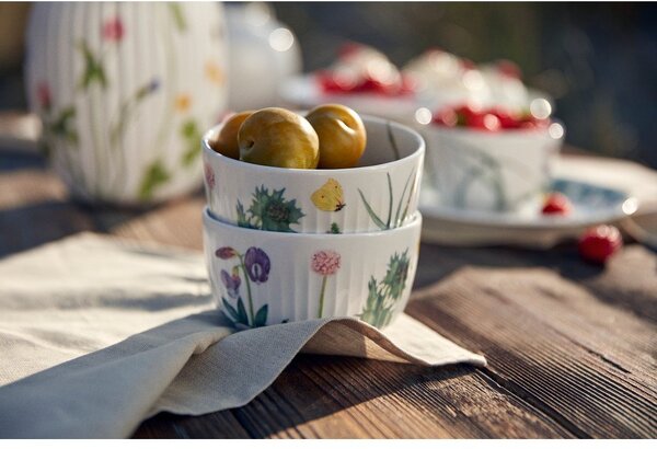 Бяла порцеланова купичка за супа 600 ml Hammershøi Summer – Kähler Design