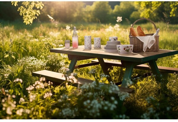 Метална кутия за храна Hammershøi Summer – Kähler Design