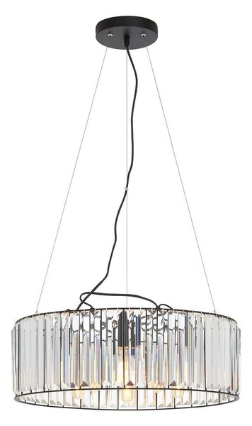 Висящо осветително тяло със стъклен абажур ø 50 cm Akiko – Premier Housewares