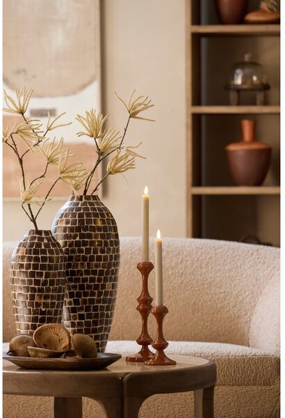 Кафява бамбукова ваза (височина 40 cm) Tudela – Light & Living