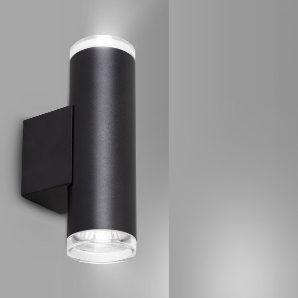 Brilagi - Точково осветително тяло за баня SELE AQUA 2xGU10/30W/230V IP44 черно