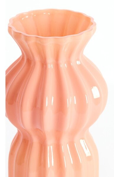 Розова стъклена ваза (височина 28 cm) Terento – Light & Living