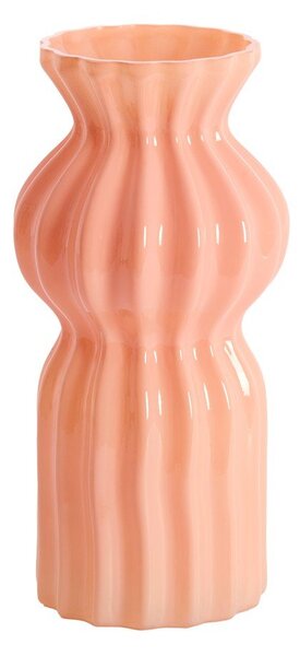 Розова стъклена ваза (височина 28 cm) Terento – Light & Living