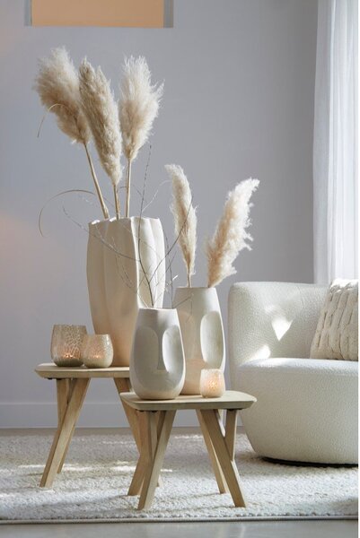 Странична масичка от масивно манго 50x50 cm Quenza – Light & Living