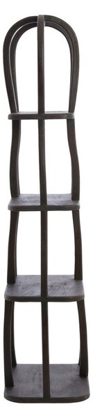 Стелаж от масивно манго в тъмно естествен цвят 53x175x40 cm Lowe – Light & Living
