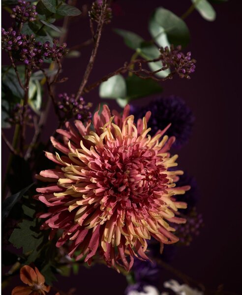 Изкуствено цвете (височина 91 cm) Chrysantheme – Light & Living