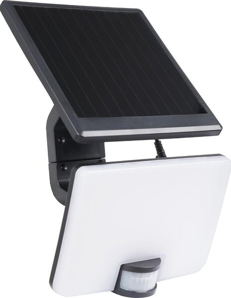 Retlux LED соларен прожектор с датчик движение 10W 3000mAh 4000K IP54
