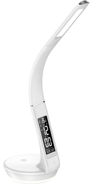 Retlux LED лампа с димер, безжично зареждане Qi, дисплей, 6W, 230V, 3000/4000/60