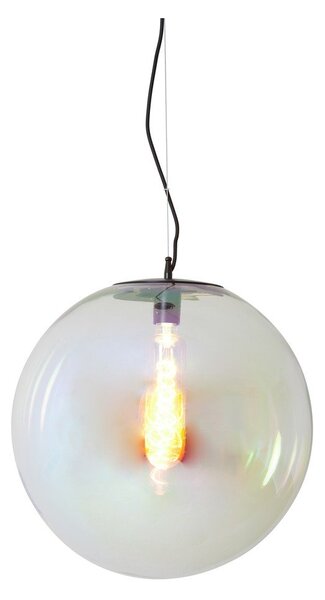 Висящо осветително тяло със стъклен абажур ø 48 cm Medina – Light & Living