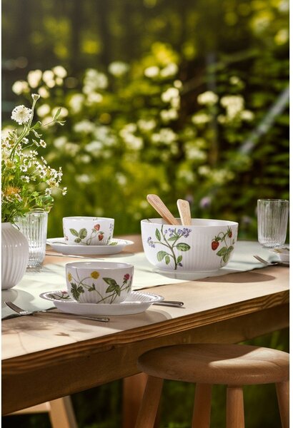 Бяла порцеланова купичка за супа 600 ml Hammershøi Summer – Kähler Design
