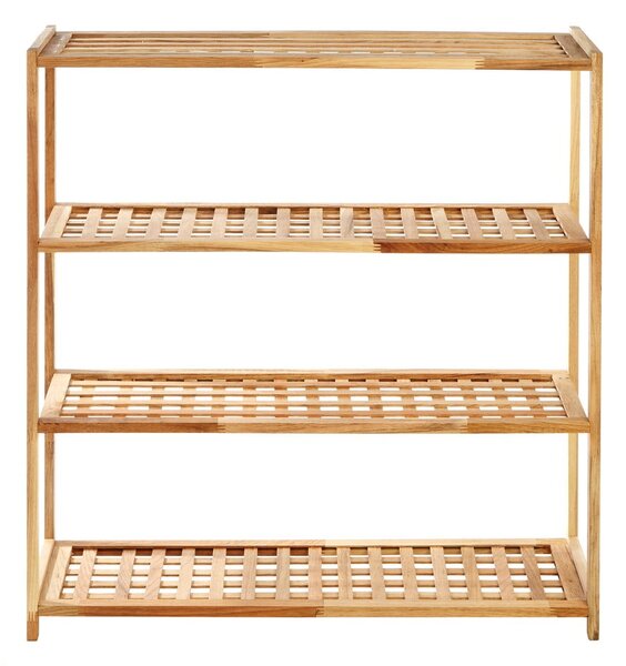 Стойка за обувки от масивен орех в естествен цвят – Premier Housewares