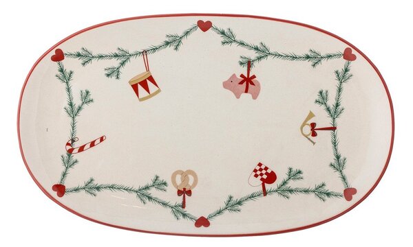 Глинена тава с коледен мотив 23x38,5 cm Yule – Bloomingville