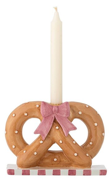 Керамичен свещник Pretzie – Bloomingville
