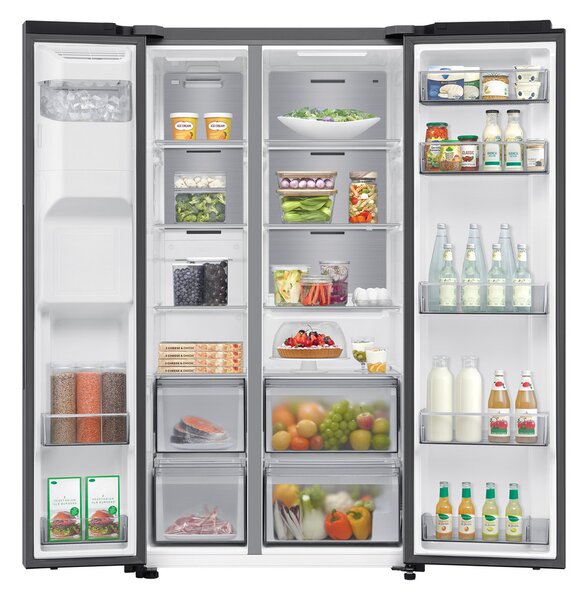 Хладилник Samsung RS70F64KET SBS 640 л. Сив