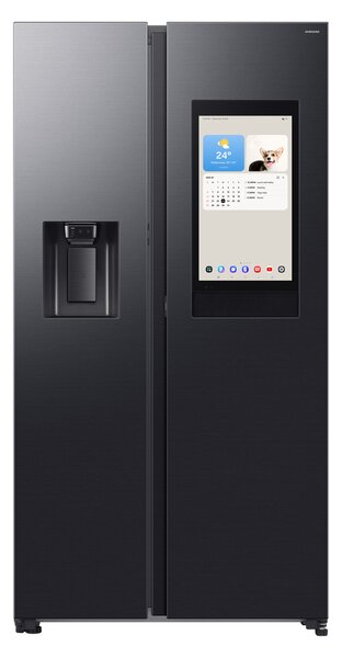 Хладилник Samsung Family Hub RS90F66BEF SBS 614 л. Черен