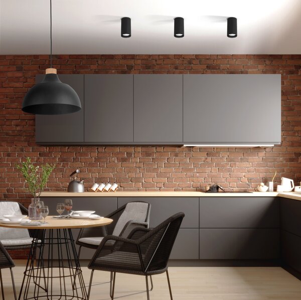 TK Lighting TUNE BLACK S Плафон