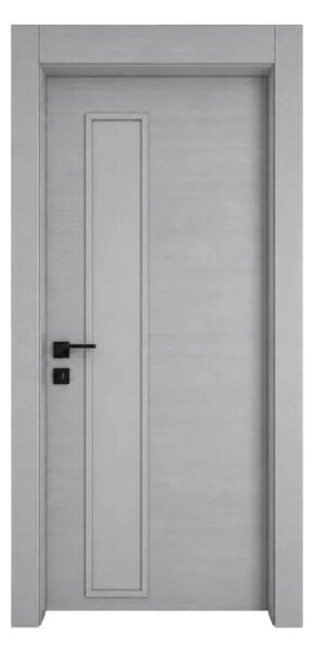 Интериорна врата с каса EUROSTILL MILANO с остъкление Advanced PW 78x205 cm Орех Шерин