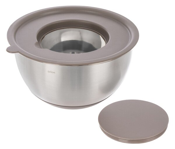 Купа от неръждаема стомана в сребрист цвят ø 22 cm Beige – Orion