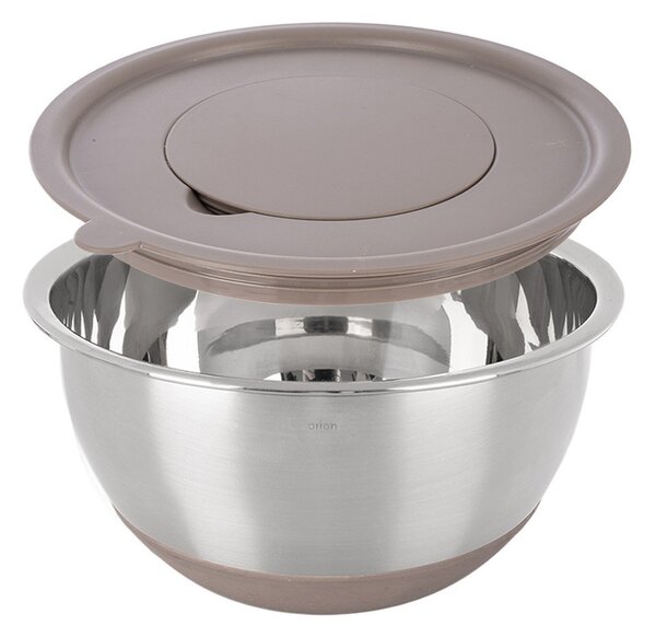 Купа от неръждаема стомана в сребрист цвят ø 22 cm Beige – Orion