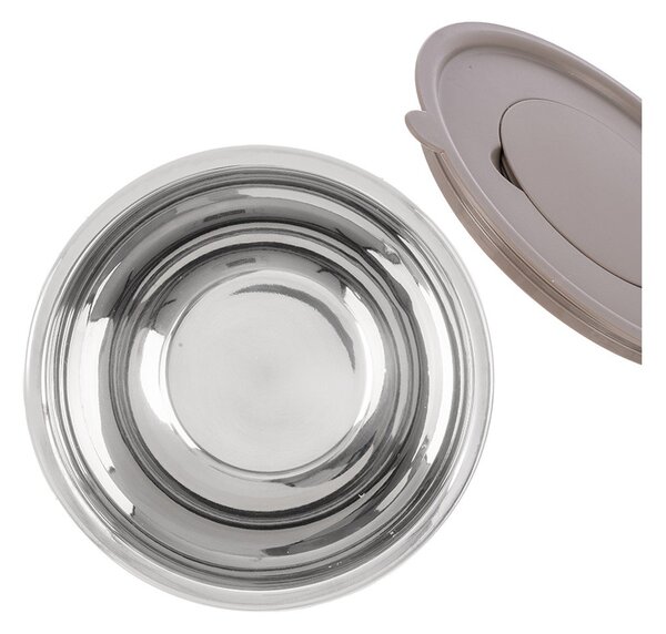 Купа от неръждаема стомана в сребрист цвят ø 22 cm Beige – Orion