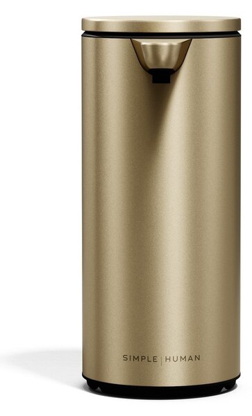 Матово златист автоматичен стоманен диспенсер за сапун 266 ml – simplehuman